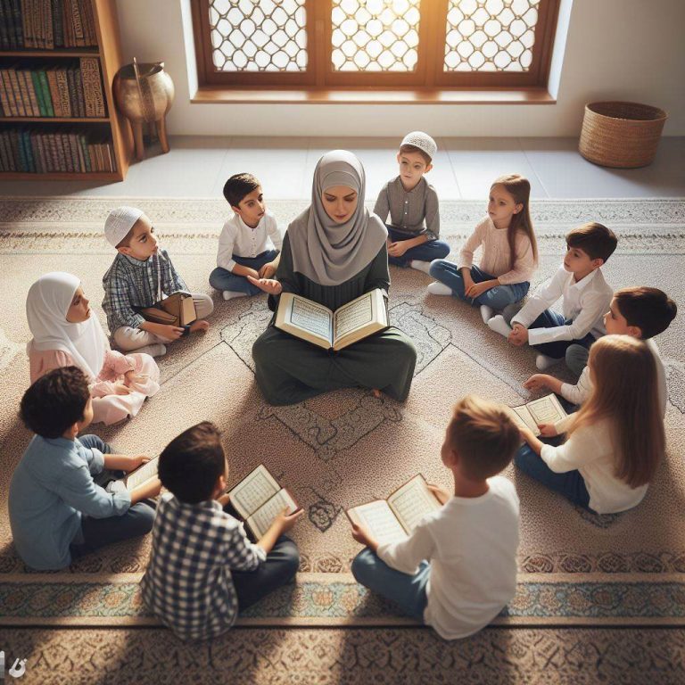 Kids at the Presence of Quran