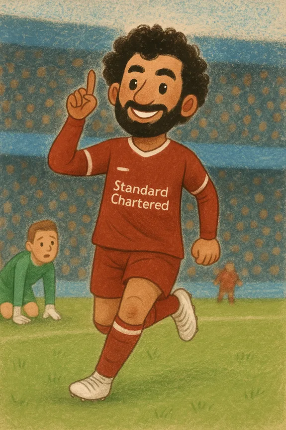 In a small village in Egypt called Nagrig, a little boy named Mohamed loved to run. But he didn’t just run for fun—he ran after a dream.
Mohamed’s dream was football. Every day after school, he would grab his ball and run to the nearest field. He didn’t have fancy shoes or a real football, but that didn’t matter. He played with all his heart.
Life wasn’t easy. His village was far from the big city, and the best football clubs were hours away. But Mohamed never gave up. He would wake up early, take several buses, and travel for hours just to reach the training ground. Then he’d train hard, smile, and travel all the way back home—sometimes not returning until midnight.
“Someday,” he would whisper to himself, “the world will know my name.”
Mohamed’s hard work paid off. A club called El Mokawloon noticed him, and he started playing professionally in Egypt. But that was just the beginning.
Soon, he flew across the sea to Europe. He played in Switzerland, England, and Italy. It wasn’t always easy. At one big club, he didn’t get many chances to play. People said he wasn’t good enough.
But Mohamed believed in himself. He kept working, kept smiling, and kept running—just like when he was a boy in Nagrig.
Then came the moment that changed everything: he joined Liverpool. There, he became a star. He scored amazing goals, won big trophies, and helped his team become the best in Europe.
But even with all his success, Mohamed never forgot where he came from. He built schools and hospitals in his village. He gave money to people in need. And he stayed humble and kind.
Mohamed Salah didn’t just become a football hero. He became a hero of hope—a boy who chased his dream and caught it.